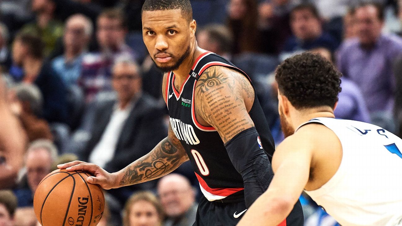 Damian Lillard's Ridiculous Game Winner Lifts Blazers Over Rockets