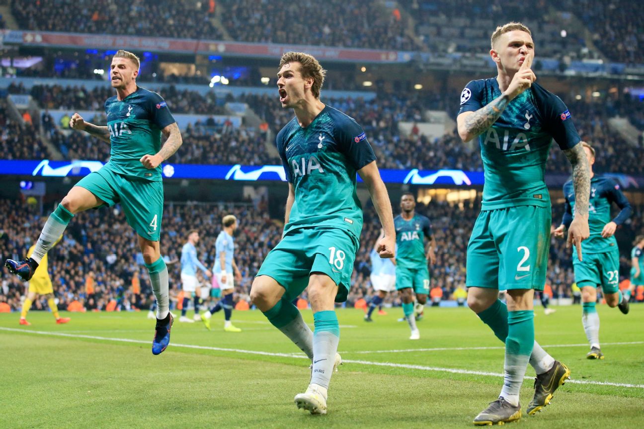 Manchester City 4-3 Tottenham in FIFA 19 - CHAMPIONS LEAGUE 