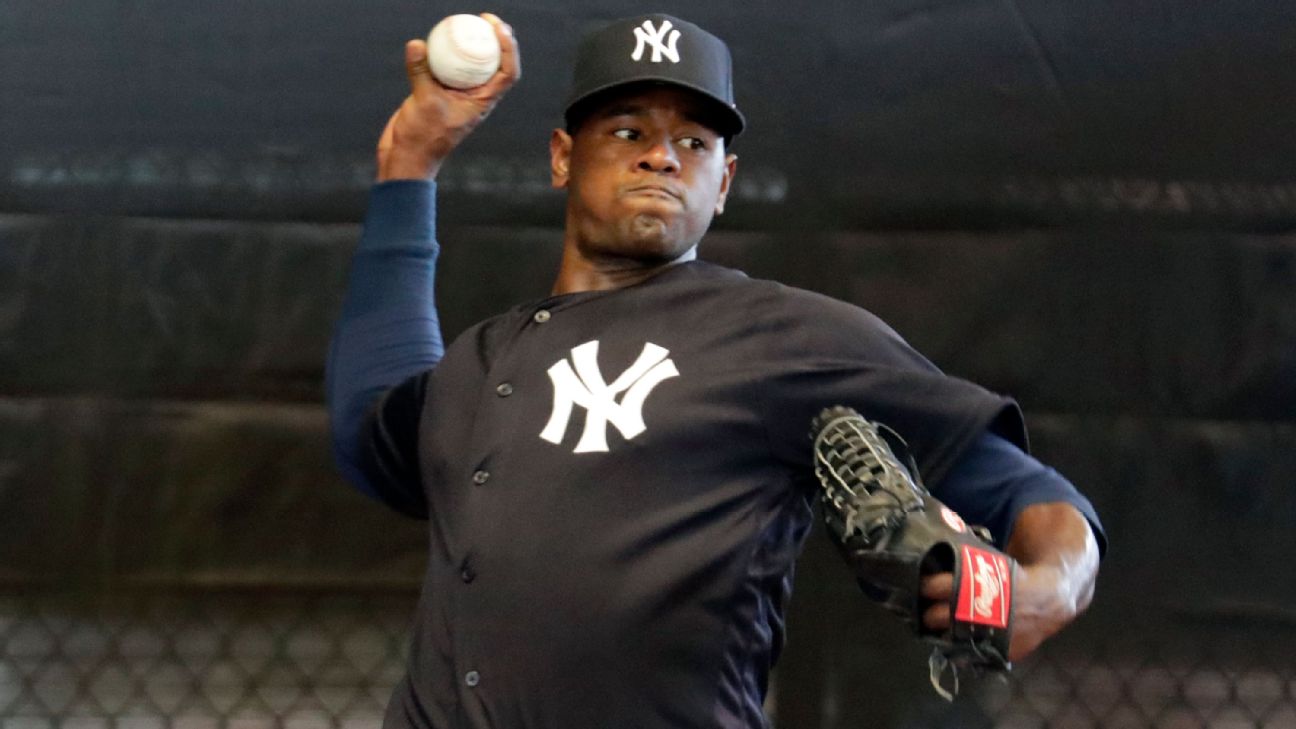 Elevated to Ace, Luis Severino Shows His Electric Stuff - The New York Times