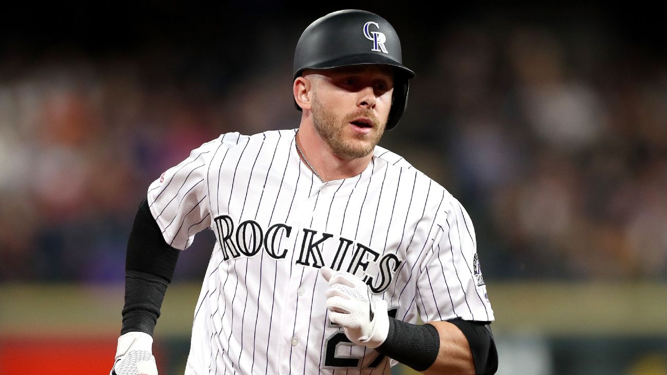 Trevor Story won't rule out return to Colorado Rockies, but says 'winning  is at the top of the list' among priorities as free agent - ESPN