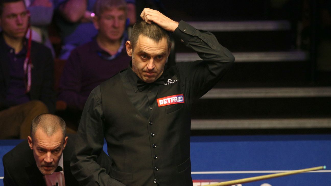 Ronnie O Sullivan Shocked By James Cahill In World Ronnie O Sullivan Shocked By James Cahill In World Championship First Round