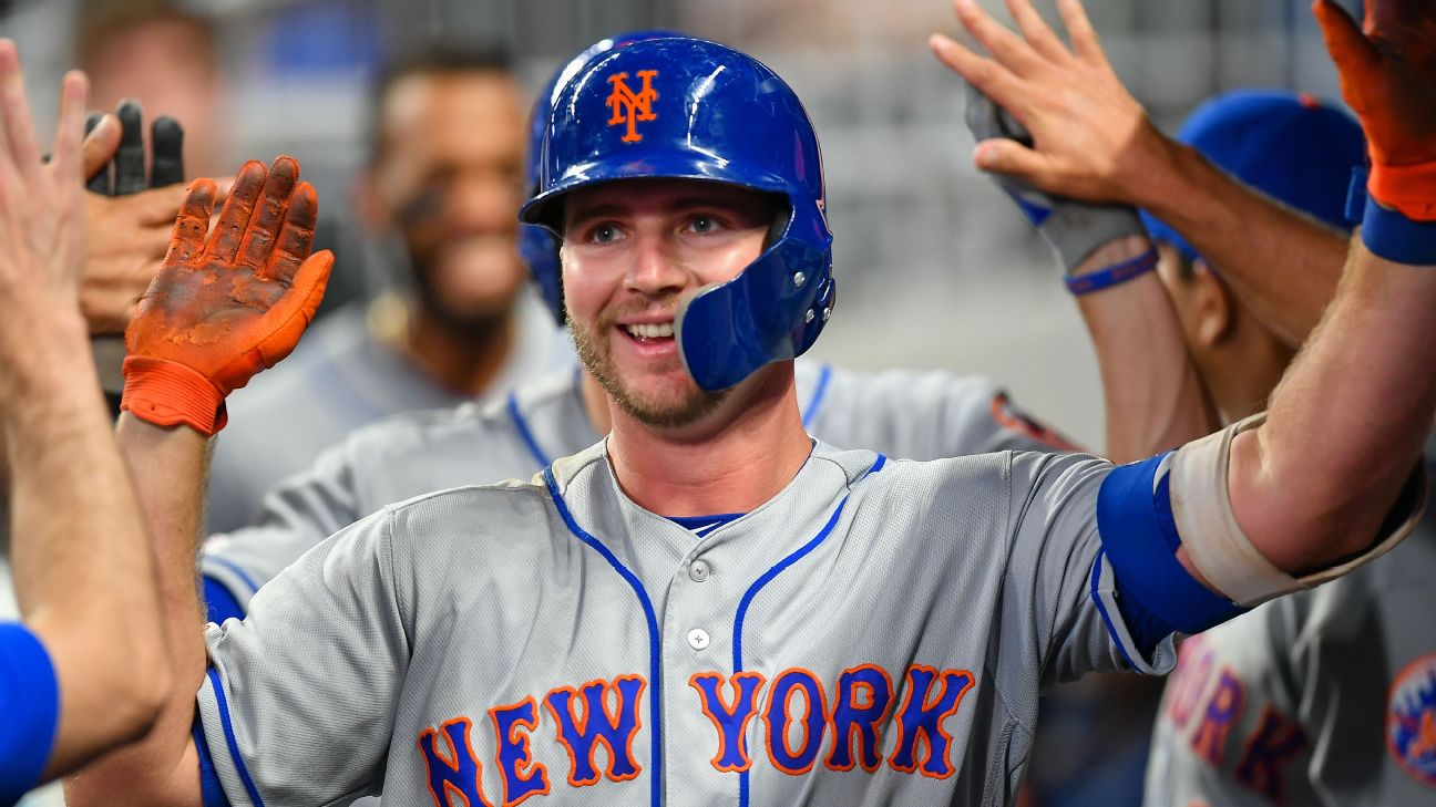 Pete Alonso on Mets wearing first-responder hats: 'I'm really, really happy  about it' - Newsday