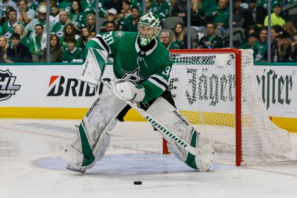 Stars sending Bishop to AHL for conditioning