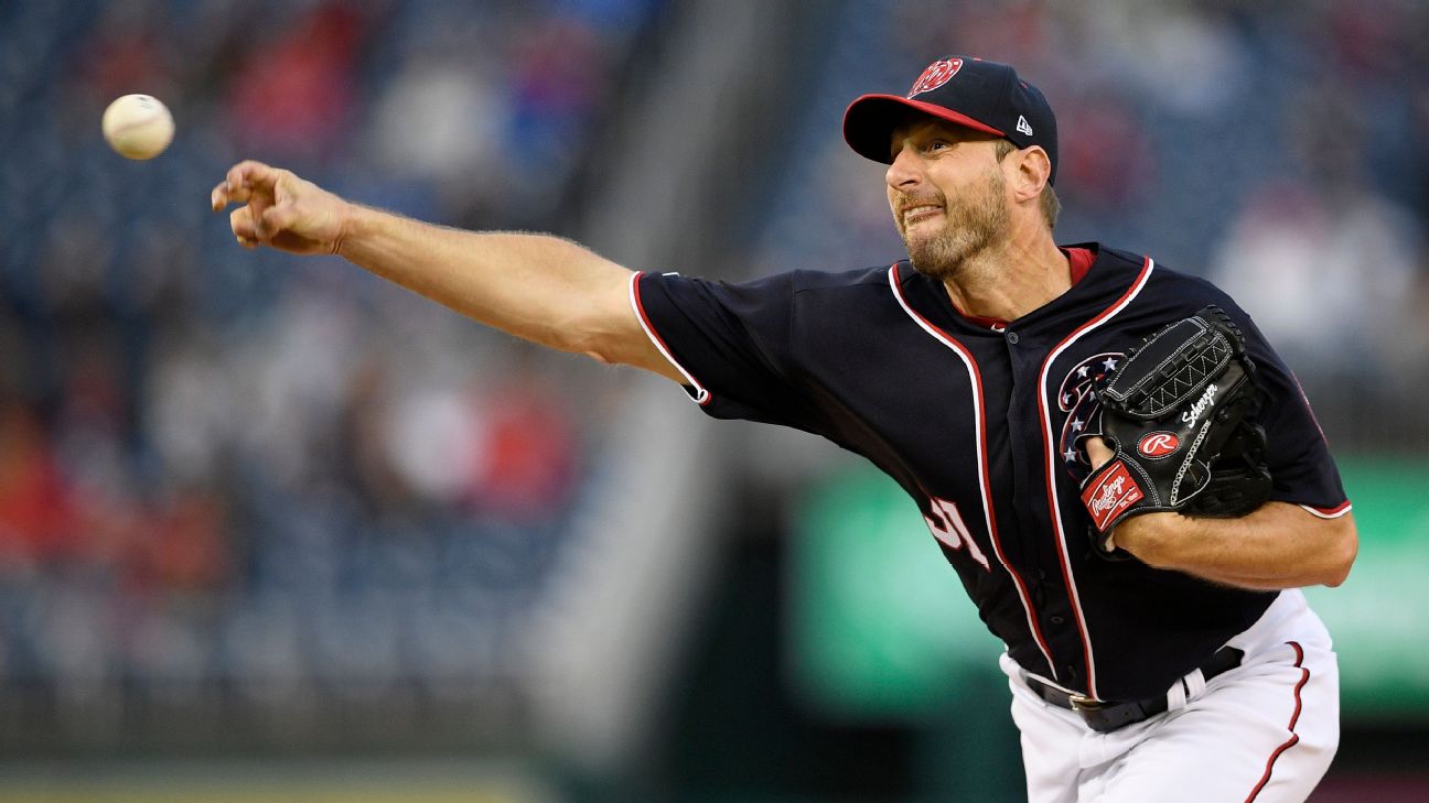 Mike Petriello on X: Max Scherzer in an Expos uni is going to take a  minute  / X