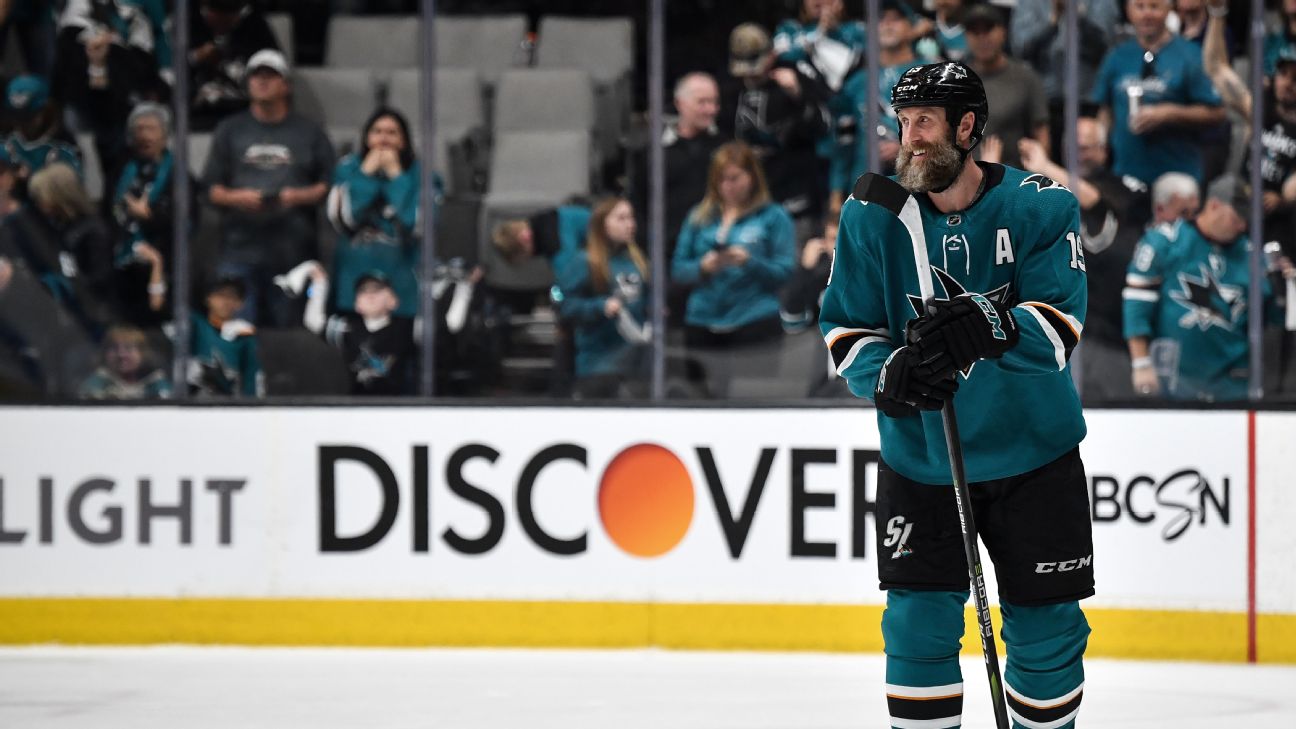 Sharks to retire Thornton's No. 19 in 2024-25