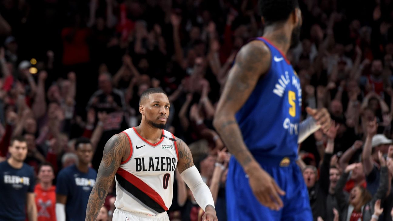 Relive Final 4 OVERTIMES Nuggets vs Trail Blazers 2019 Playoffs