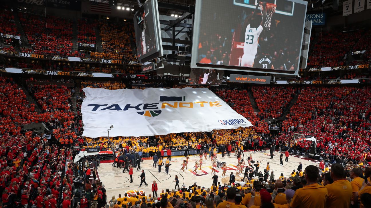 Vivint Arena to return to full capacity for upcoming Jazz playoff games