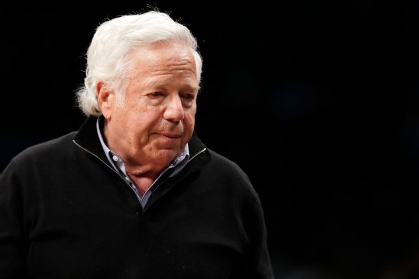 Charges dropped against Patriots owner Kraft