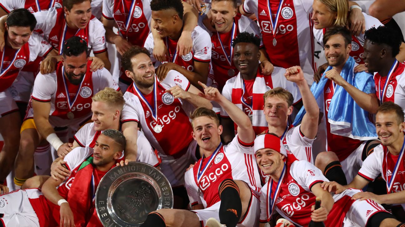 Ajax win Dutch Eredivisie championship with 3-1 victory over FC