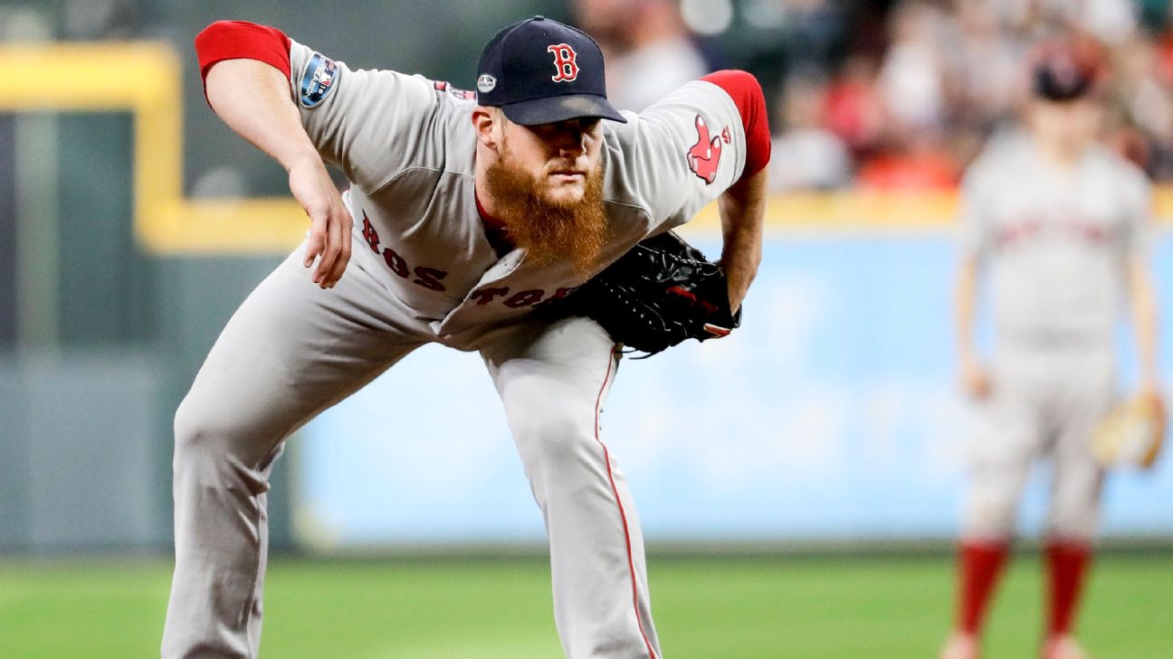 Los Angeles Dodgers pull Craig Kimbrel from closer role, will use committee  approach - ESPN