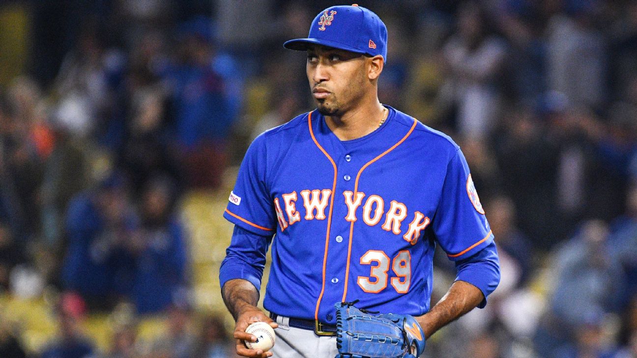 Mets' Luis Rojas not saying if Edwin Diaz has lost closer's role