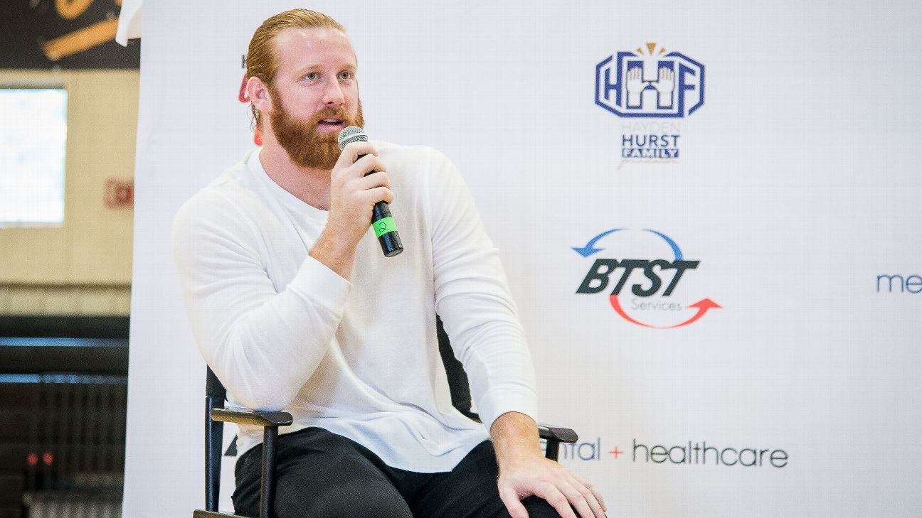 Hayden Hurst: Cincinnati Bengals tight end on his battle with anxiety and  attempt to take his own life, NFL News