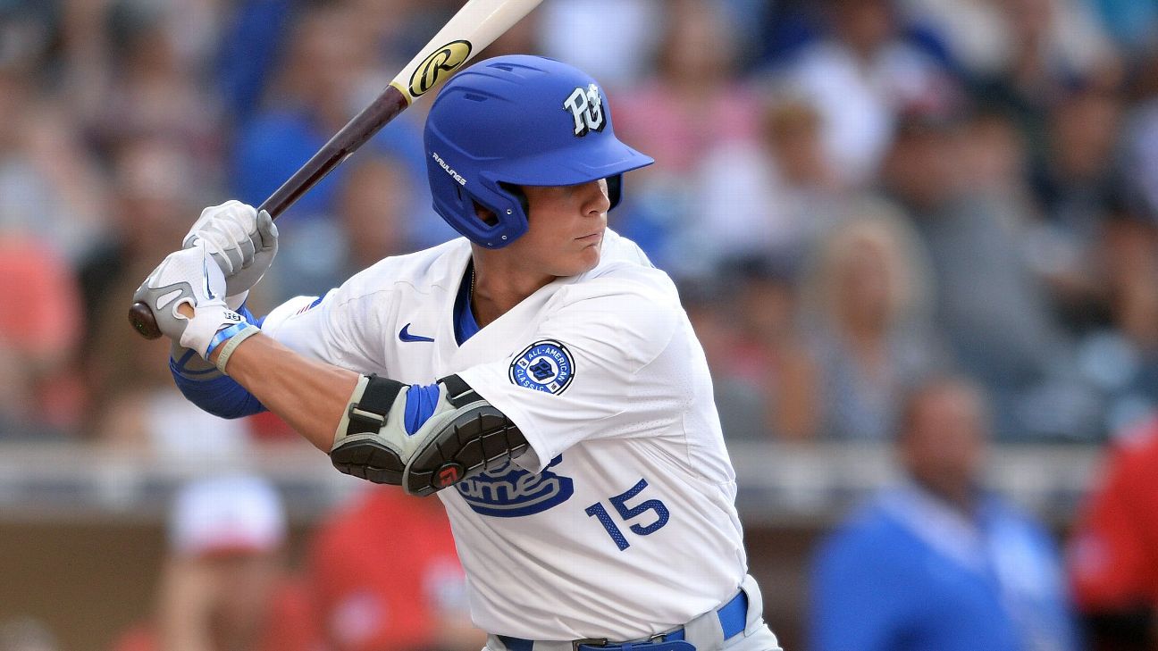 Royals draft Bobby Witt Jr. with second pick