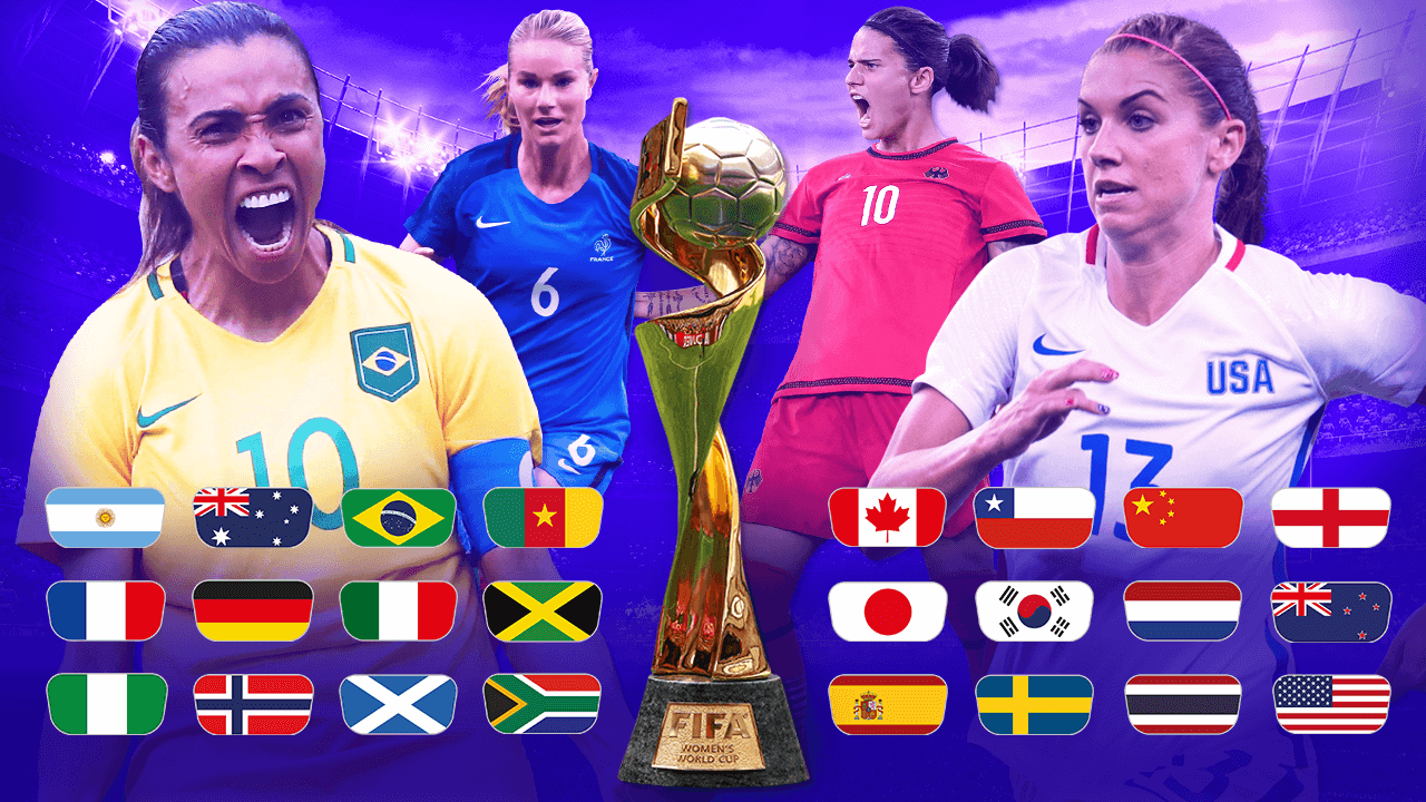 Acompanhe a copa do mundo feminina de futebol, Veja datas