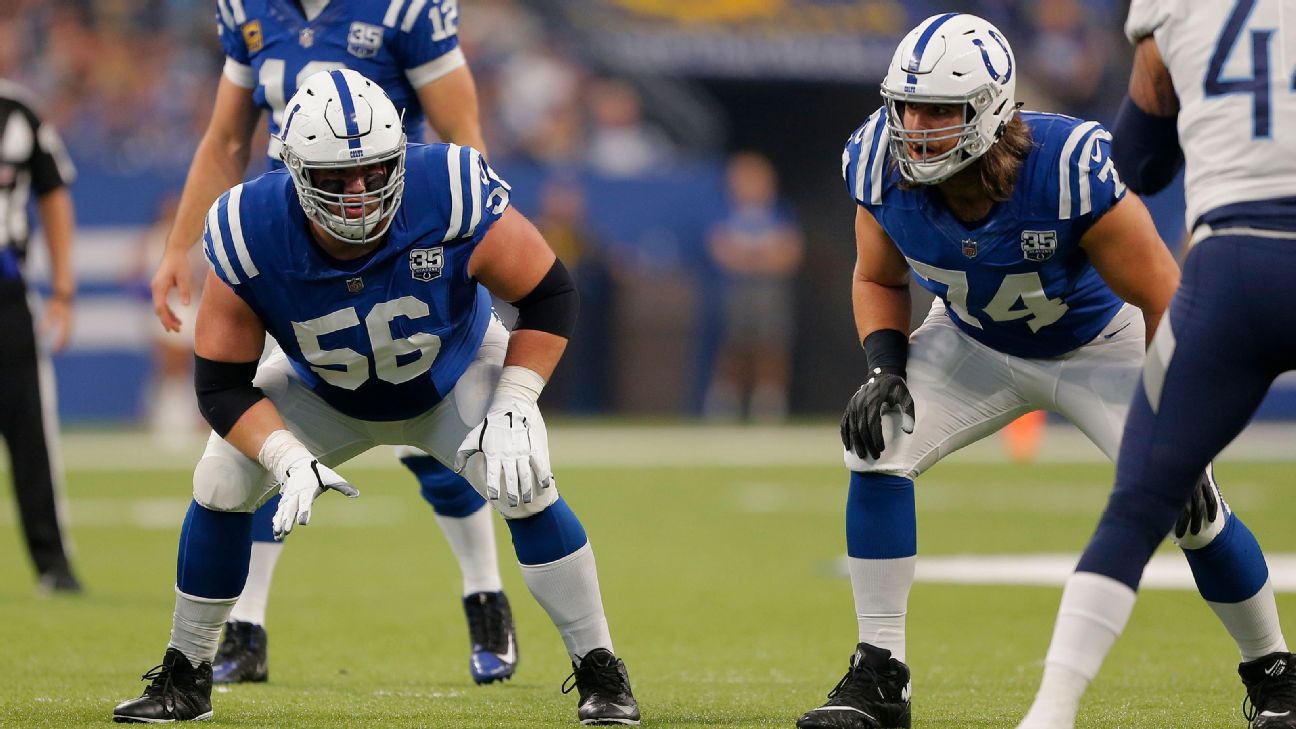 ESPN: Colts Have The NFL's Best Pass-Blocking Offensive Line