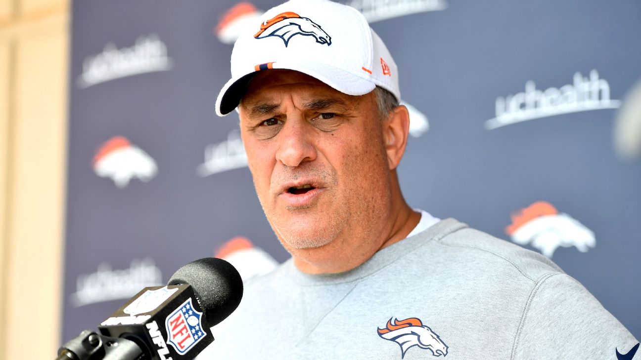 Broncos coach Vic Fangio says racism, discrimination aren't prevalent in  NFL - ESPN