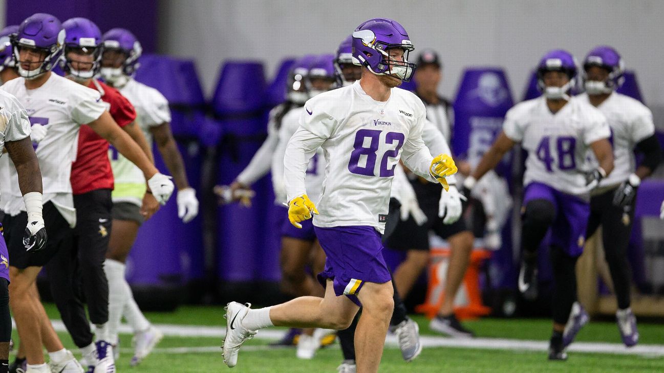 Fatherhood has given Minnesota Vikings' Kyle Rudolph new perspective - ESPN  - Minnesota Vikings Blog- ESPN