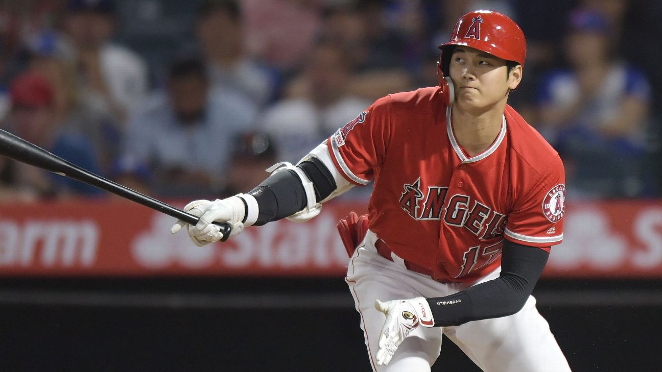 MLB on X: Shohei Ohtani is back on the stage--and the mound--tonight for  the @Angels.  / X