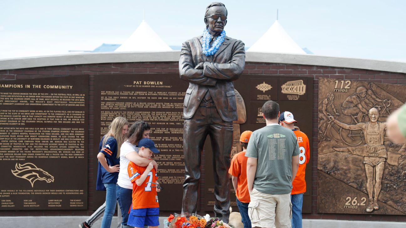 Photos: Denver Broncos, family and fans honor late owner Pat Bowlen with  public memorial