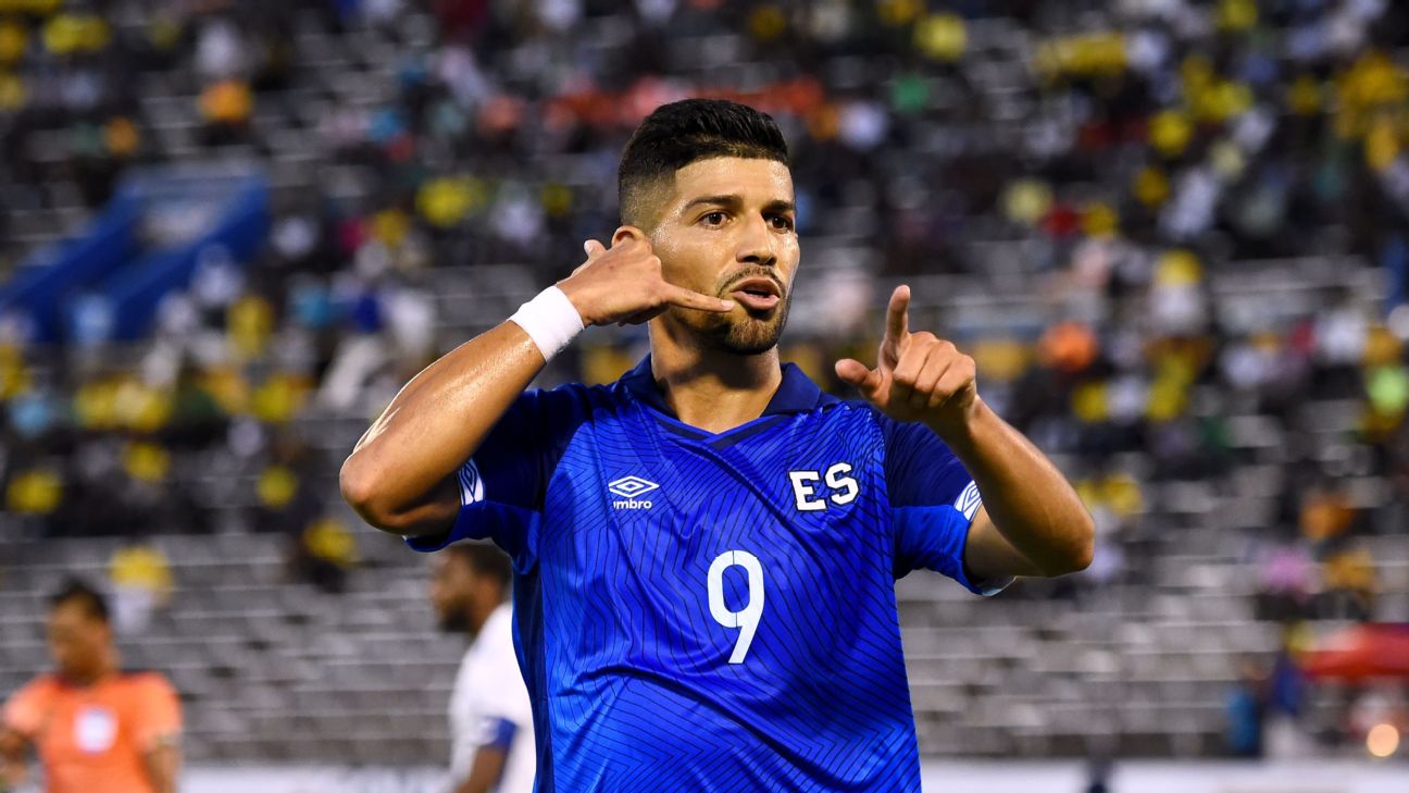 gold cup el salvador jersey