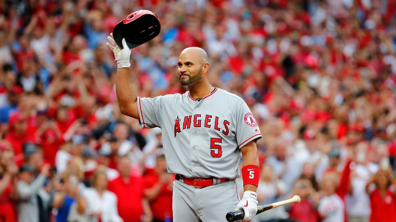 ESPN's Sunday Night Baseball Features Albert Pujols' Return to St