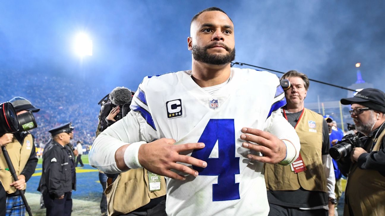 Report: Cowboys jersey sales already surpass last season as Ezekiel  Elliott, Dak Prescott surge in popularity