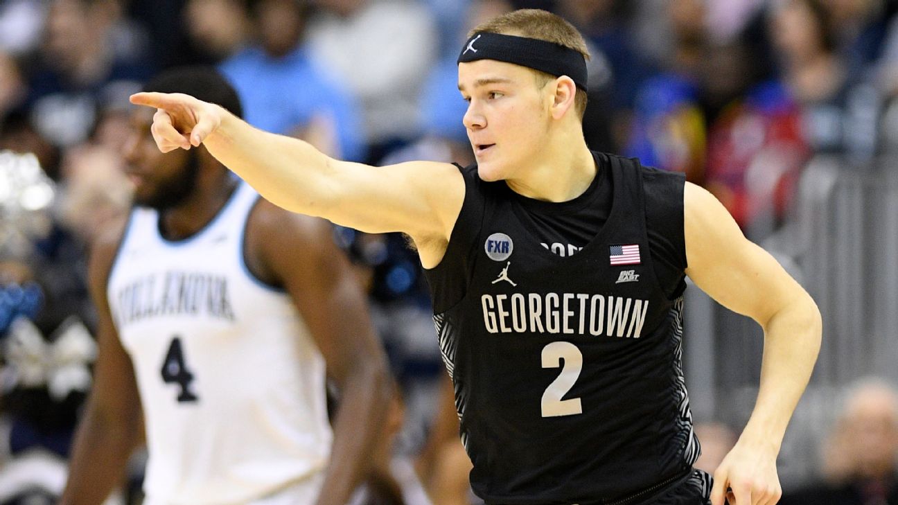 Georgetown S Mac Mcclung To Withdraw From Nba Draft Process Enter Transfer Portal