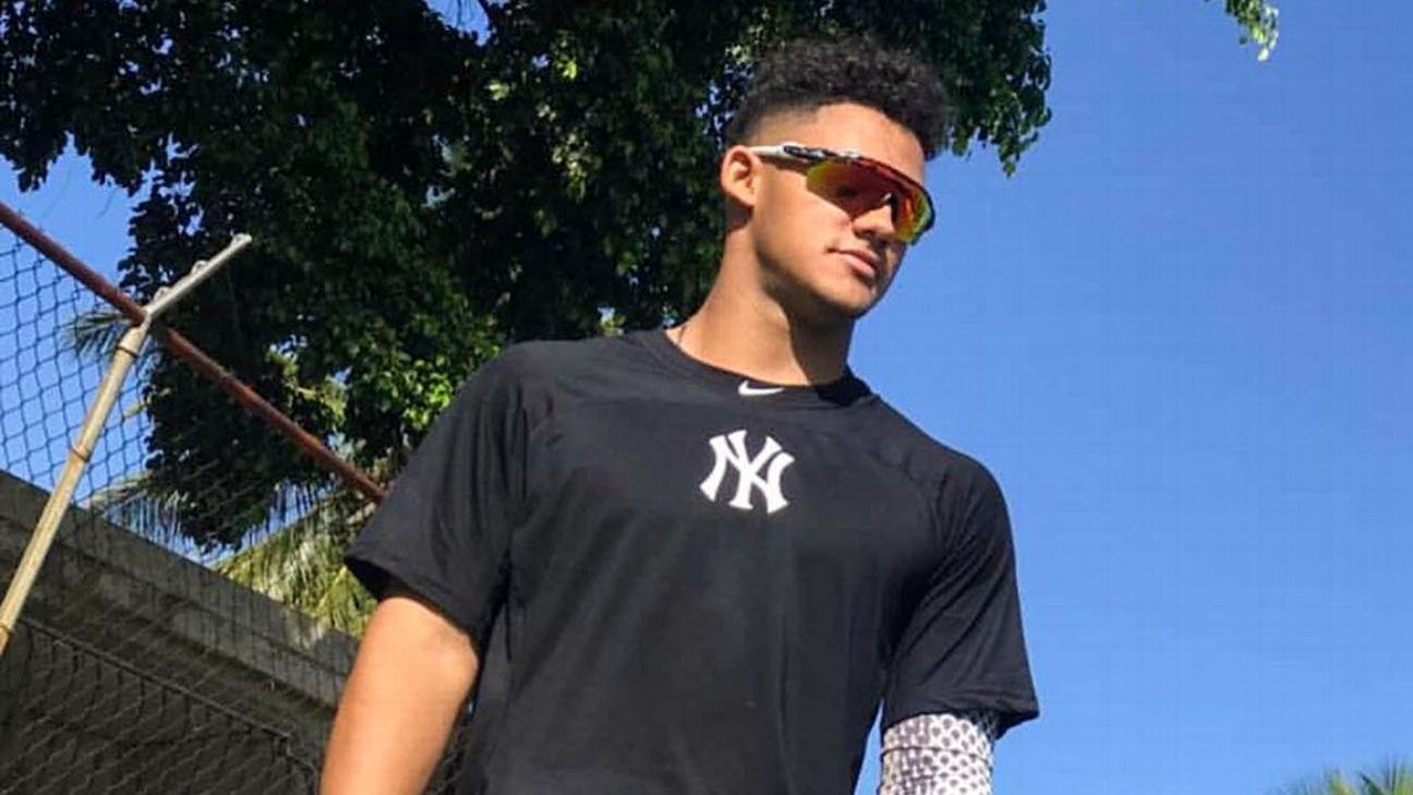 Yankees: Gorra firmada por Jasson Domínguez precio exagerado