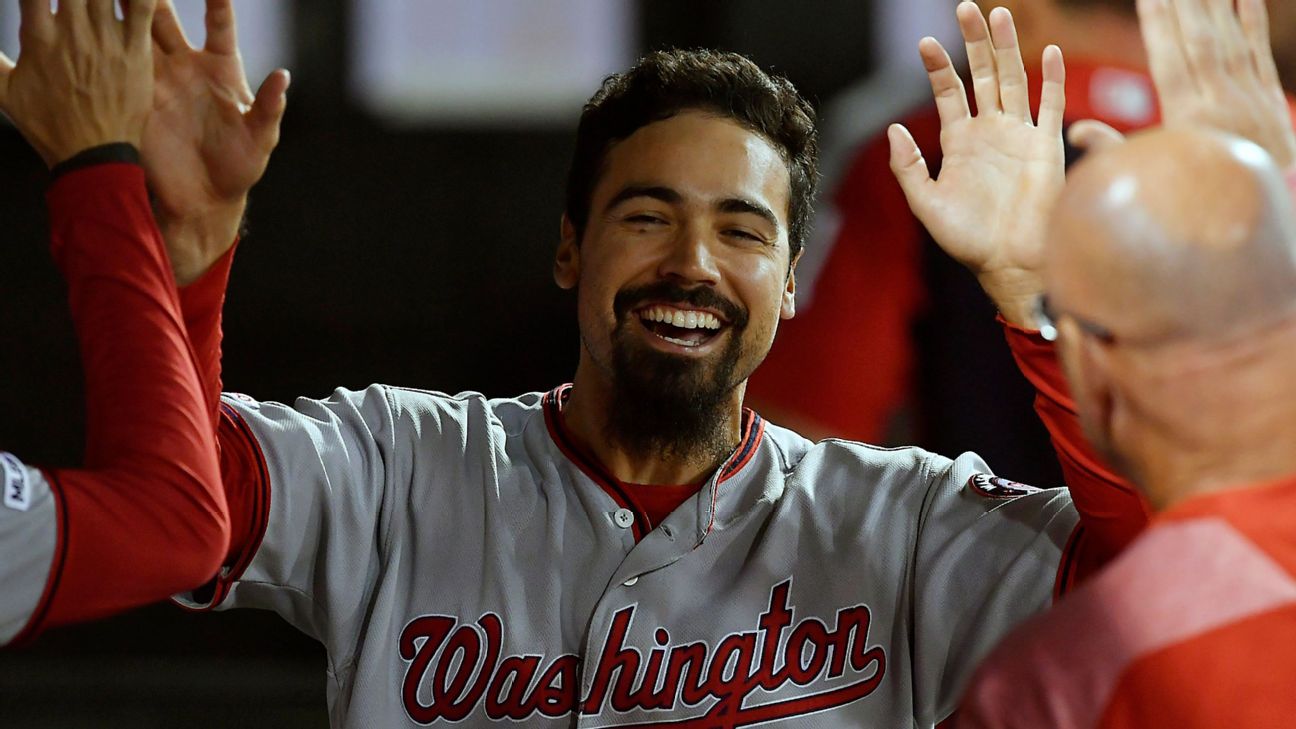 Is Anthony Rendon having fun yet? The quiet Nationals' star is finally  getting the spotlight in the World Series - Federal Baseball