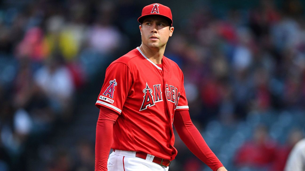 Newlywed Los Angeles Angels pitcher Tyler Skaggs found dead in