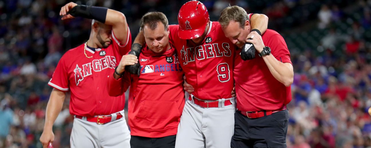 Mike Trout, Tommy La Stella Honor Tyler Skaggs During MLB All-Star Game -  CBS Los Angeles