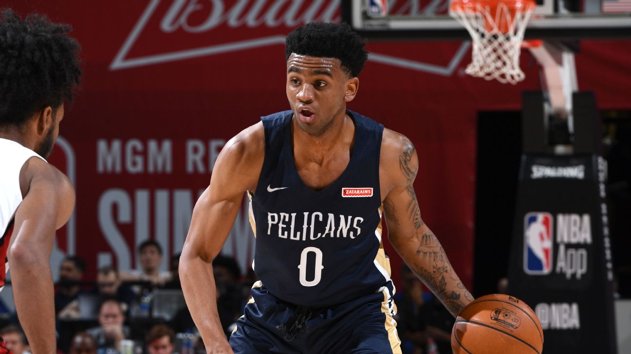 Pelicans select Nickeil Alexander-Walker with the No. 17 pick