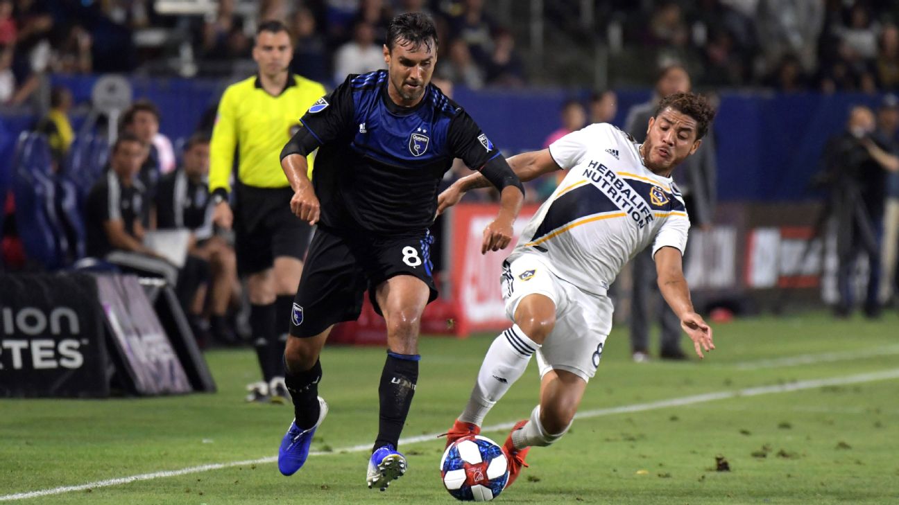 Лос-Анджелес Гэлакси 2016. Лос Анджелес Гэлакси игроки. La Galaxy vs SJ earthquakes. Сан Хосе Каррераса фото.