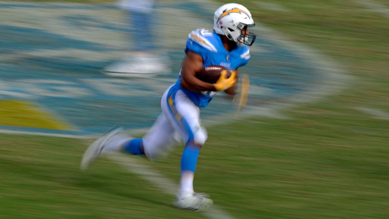 Chargers starting running back: Who is RB1 and his handcuff for LA