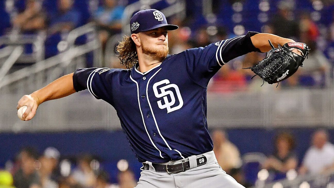 San Diego Padres' Chris Paddack goes on IL with 'medical condition