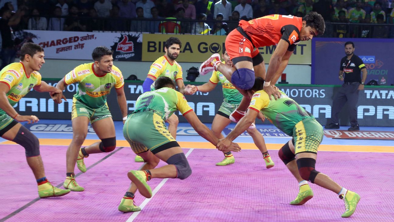 Pro Kabaddi 2018: U Mumba records victory of 41-20 over Telugu