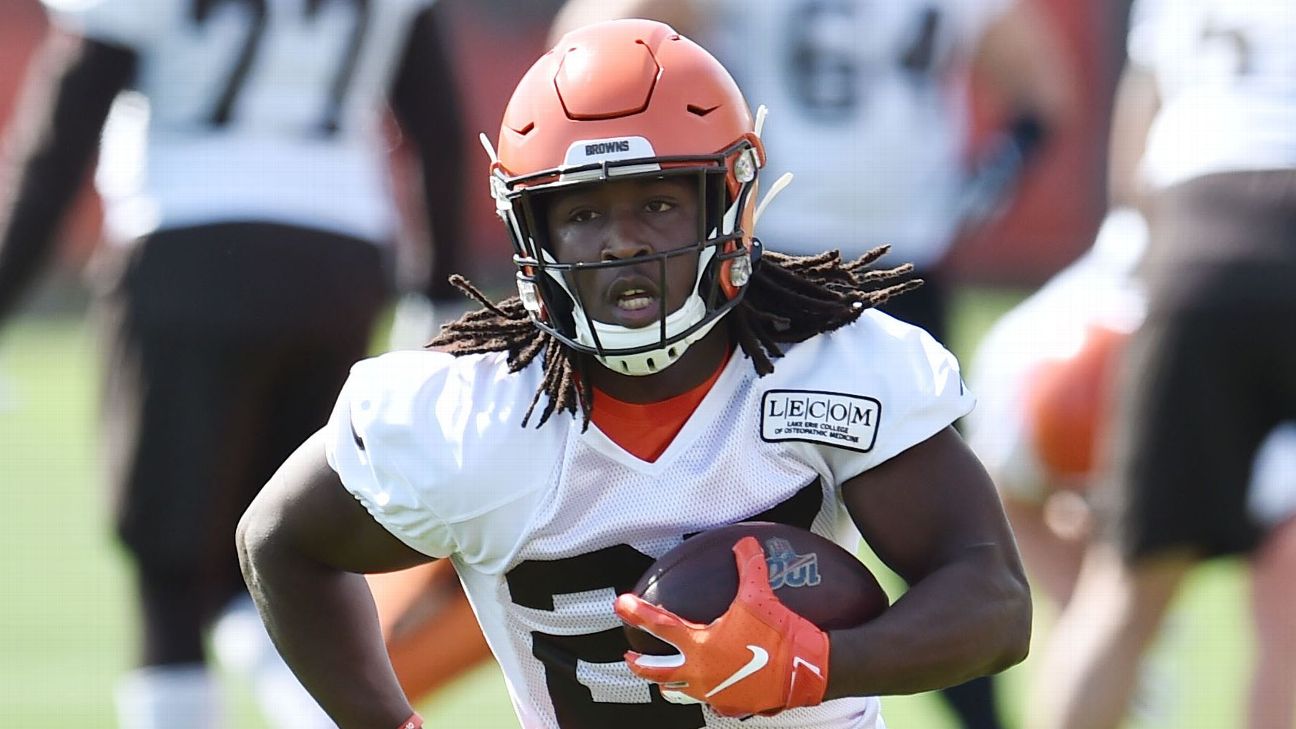 Fantasy RB Injury Report Week 12: Kareem Hunt, Alvin Kamara, Mark Ingram  updates