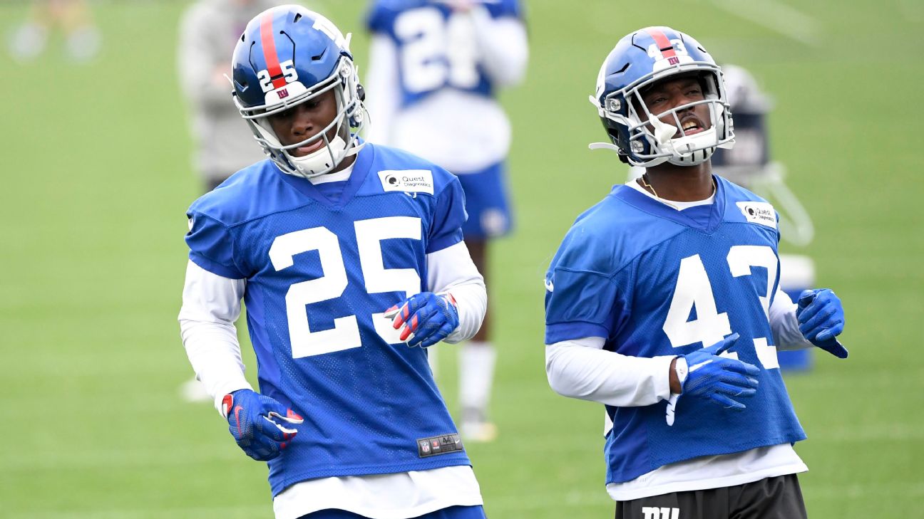 Corey Ballentine solidifying spot in Giants' defense after offseason  tragedy – Trentonian