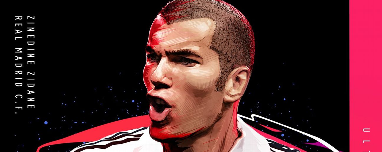 Zidane's last appearance on the game -- who now stands as the most requested icon to date -- was on FIFA 06, and will be on the cover the latest edition, FIFA 20.