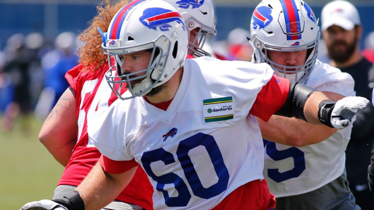 Bills' Mitch Morse returns to practice after latest concussion - ESPN