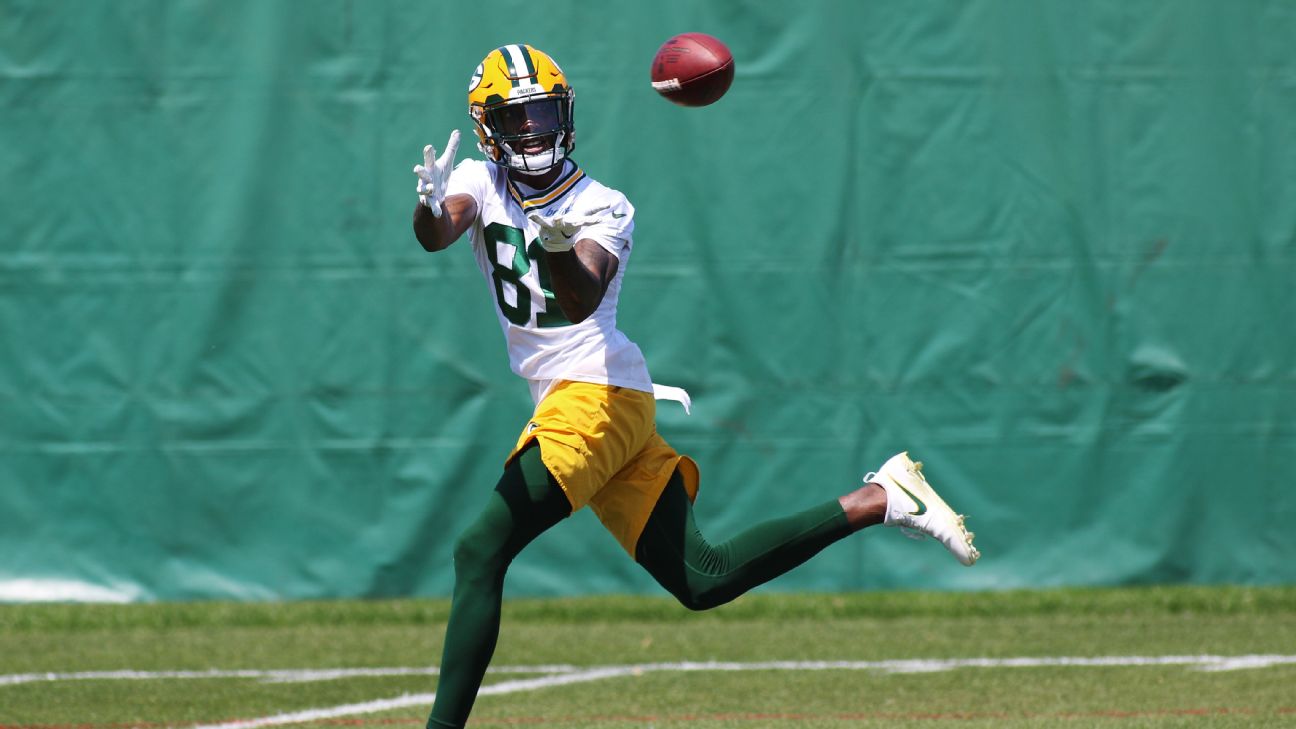 Green Bay Packers training camp preview: Which WR(s) will replace Davante  Adams? - ESPN - Green Bay Packers Blog- ESPN