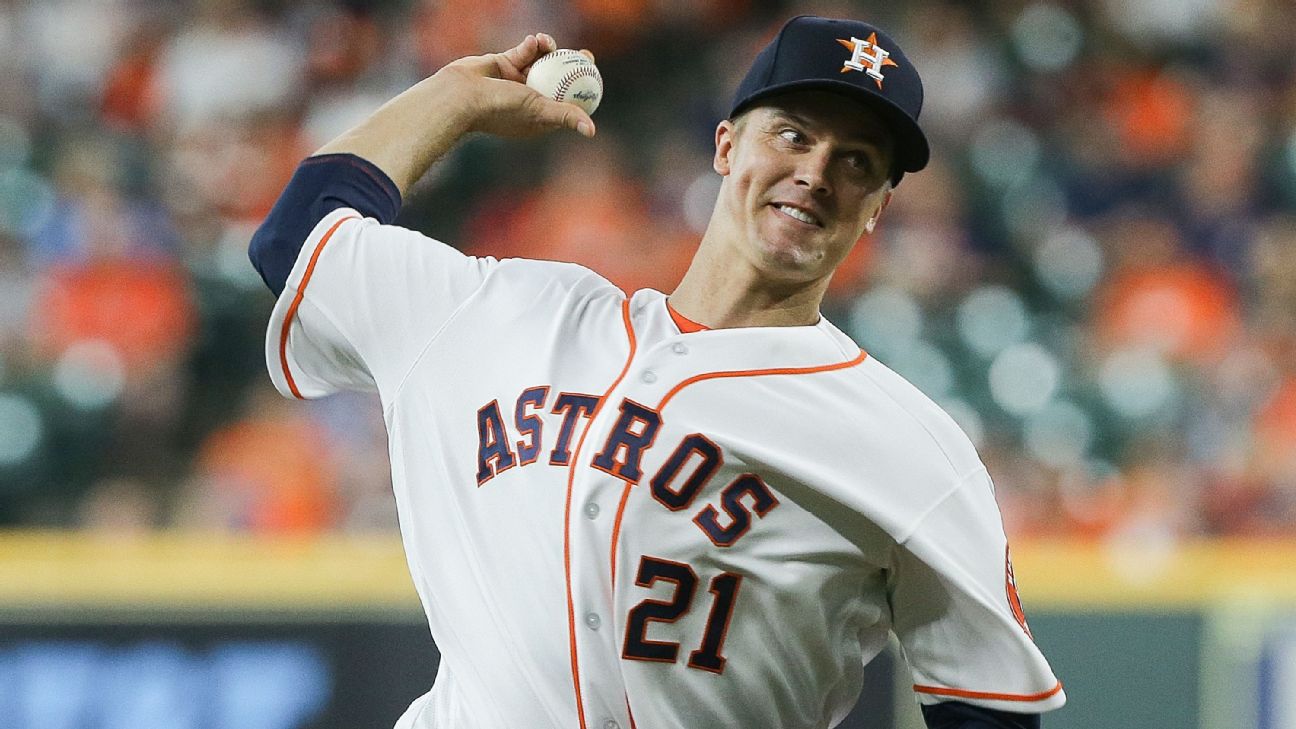 Astros name Zack Greinke their Opening Day starter