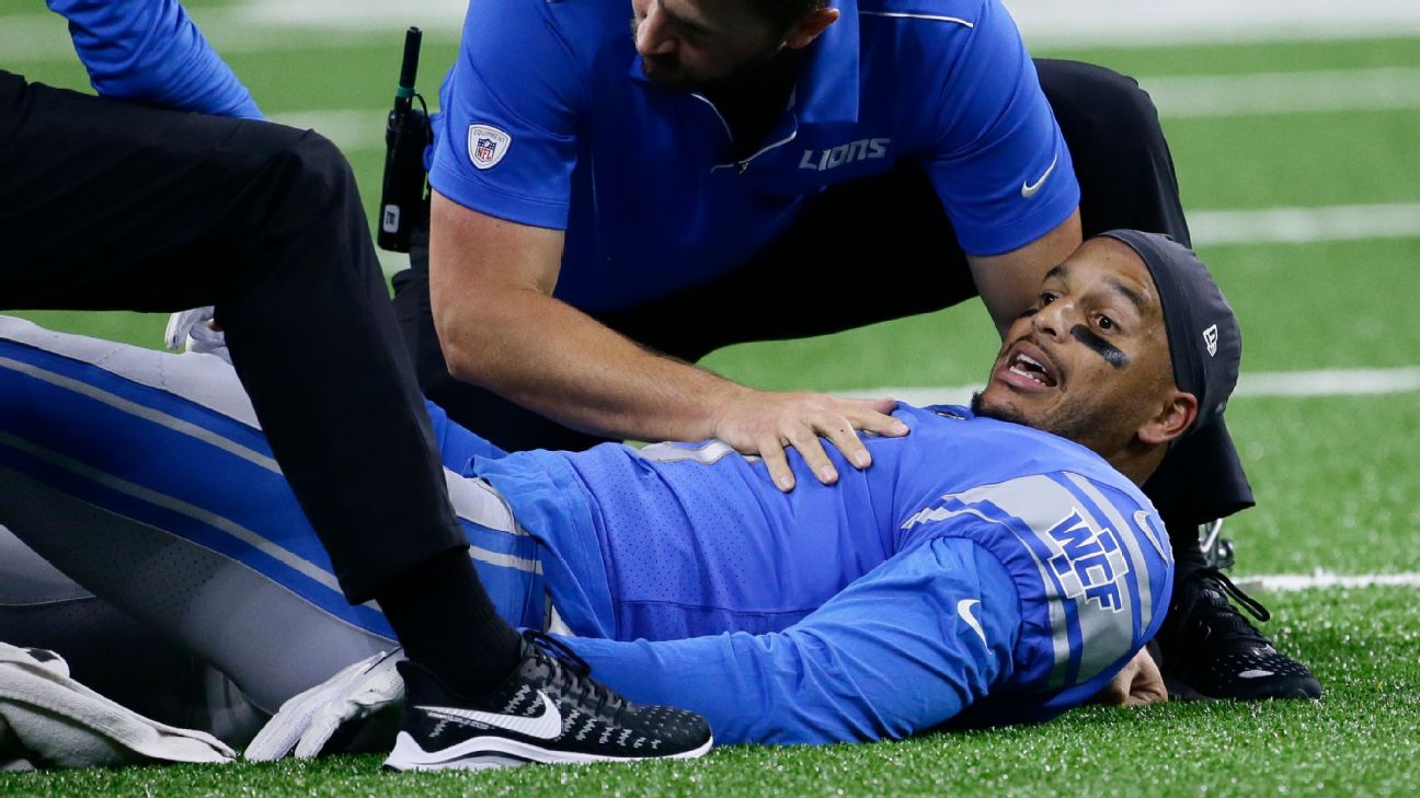 detroit lions injury today