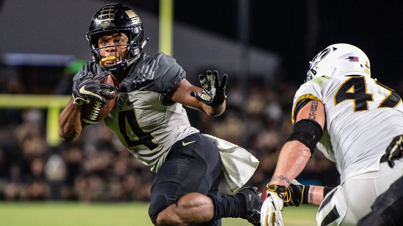 He's only 5-foot-7, but don't sell Purdue's Rondale Moore short