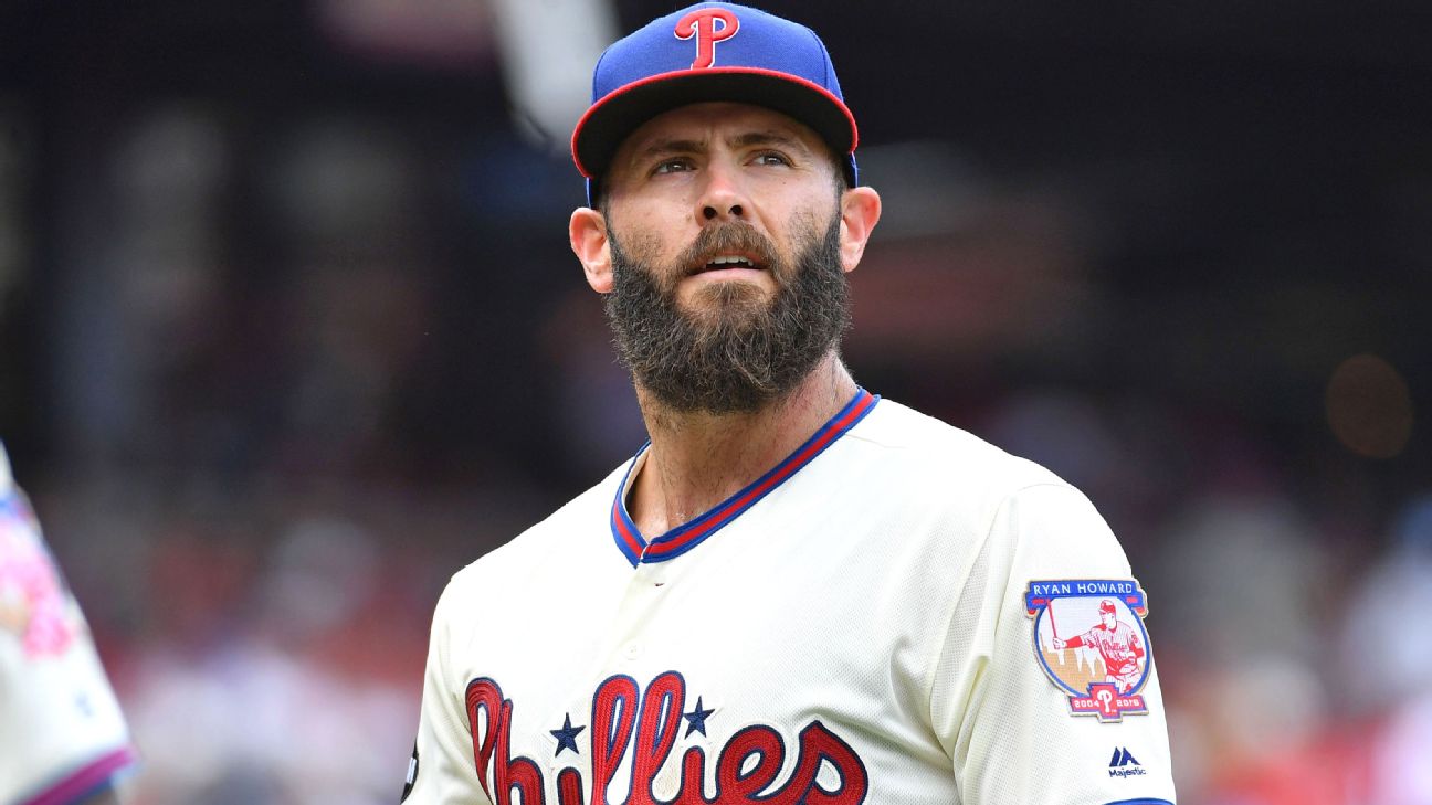 Phillies’ Jake Arrieta exercises $20 million option for 2020 - 6abc