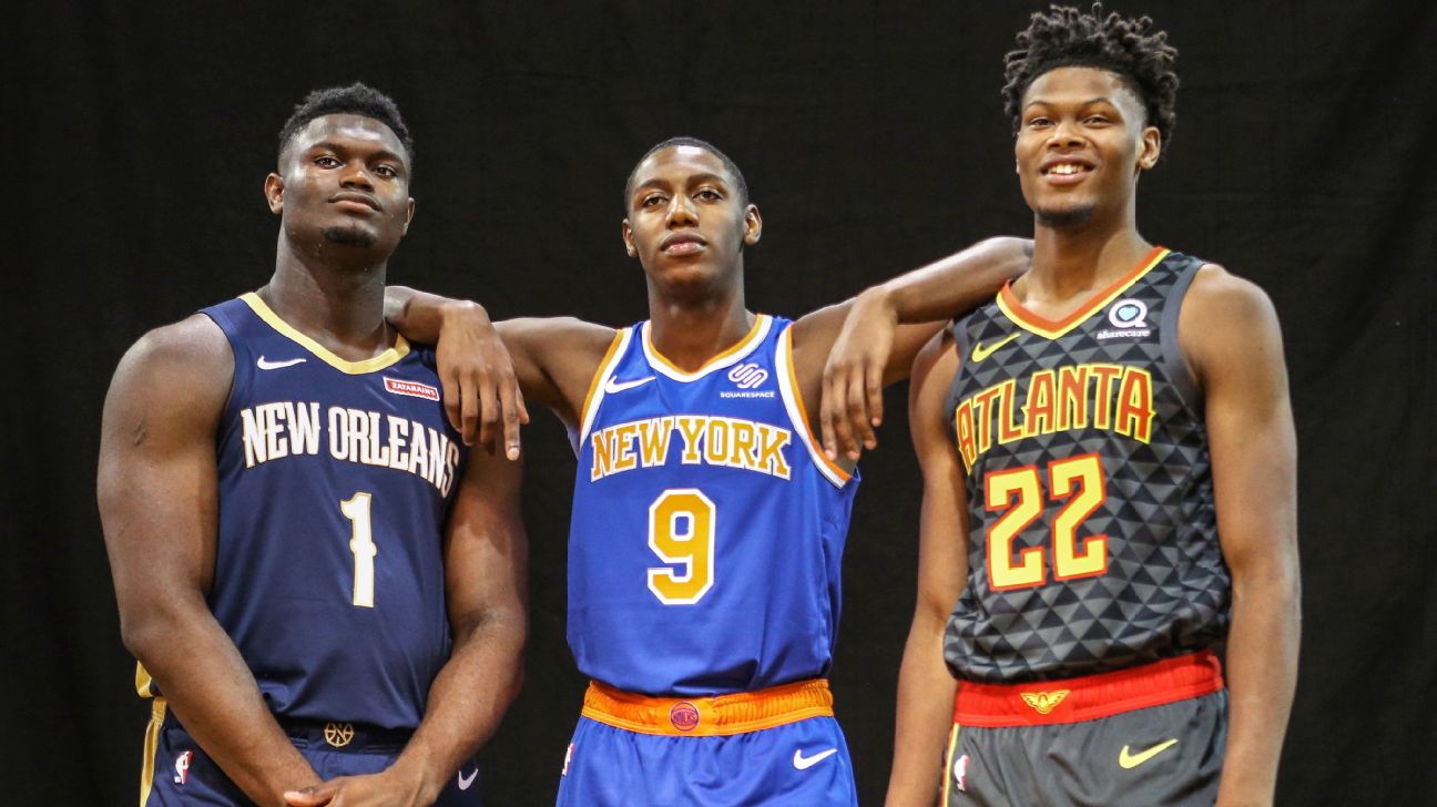 zion in knicks jersey