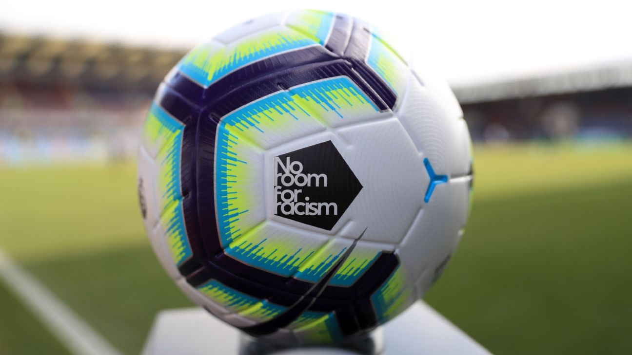 Luta contra o racismo: jogadores da Premier League continuarão se
