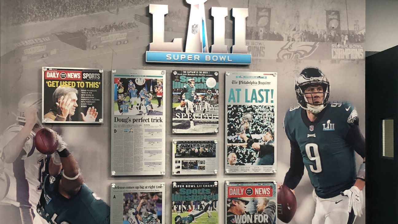 ESPN - FLY EAGLES FLY! The Philadelphia Eagles are Super Bowl LII Champs!