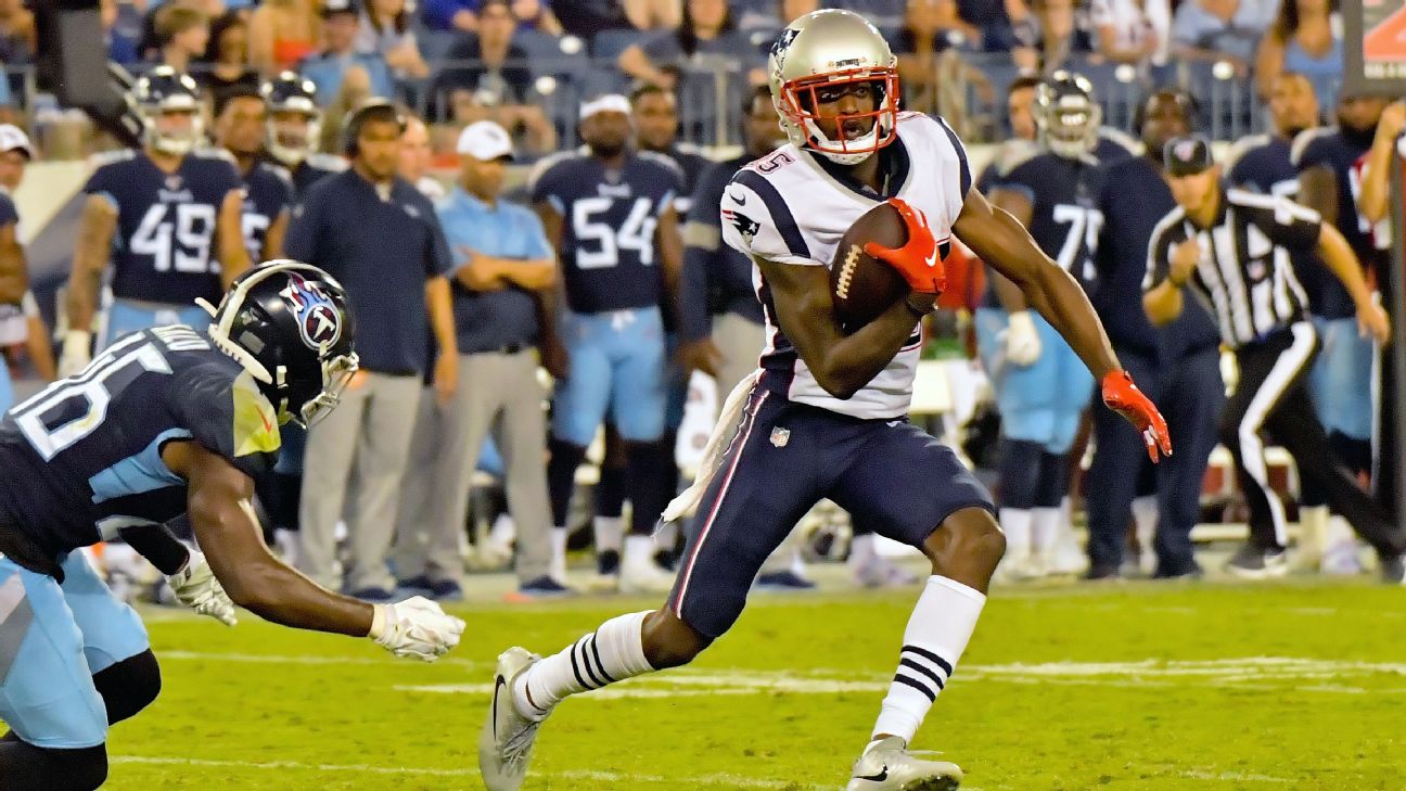 New England Patriots waive WR Maurice Harris (Report) 