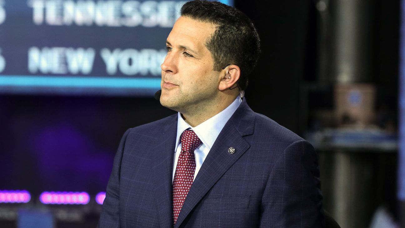 Adam Schefter on X: Our fantasy football cheat sheet show is now available  to stream on @ESPNPlus. Today we're talking RBs. 